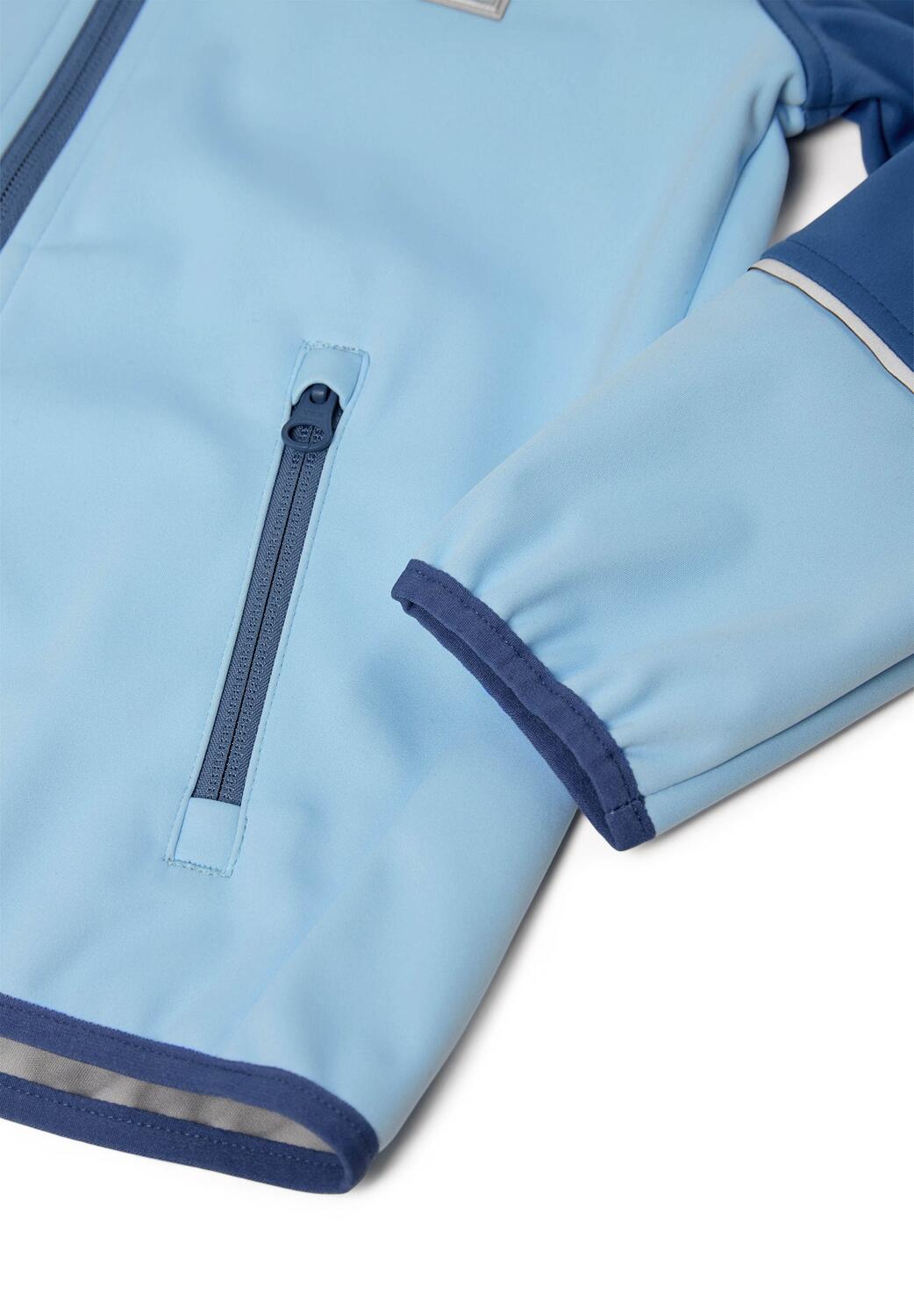 Kurtka Softshell Chłopięca LEGO Sefrit200 Niebieska 4/5