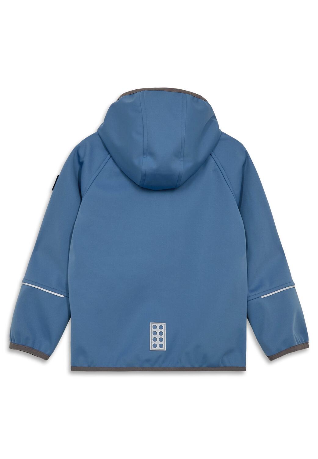 Kurtka Softshell Dziecięca LEGO Sefrit200 Niebieska 2/3