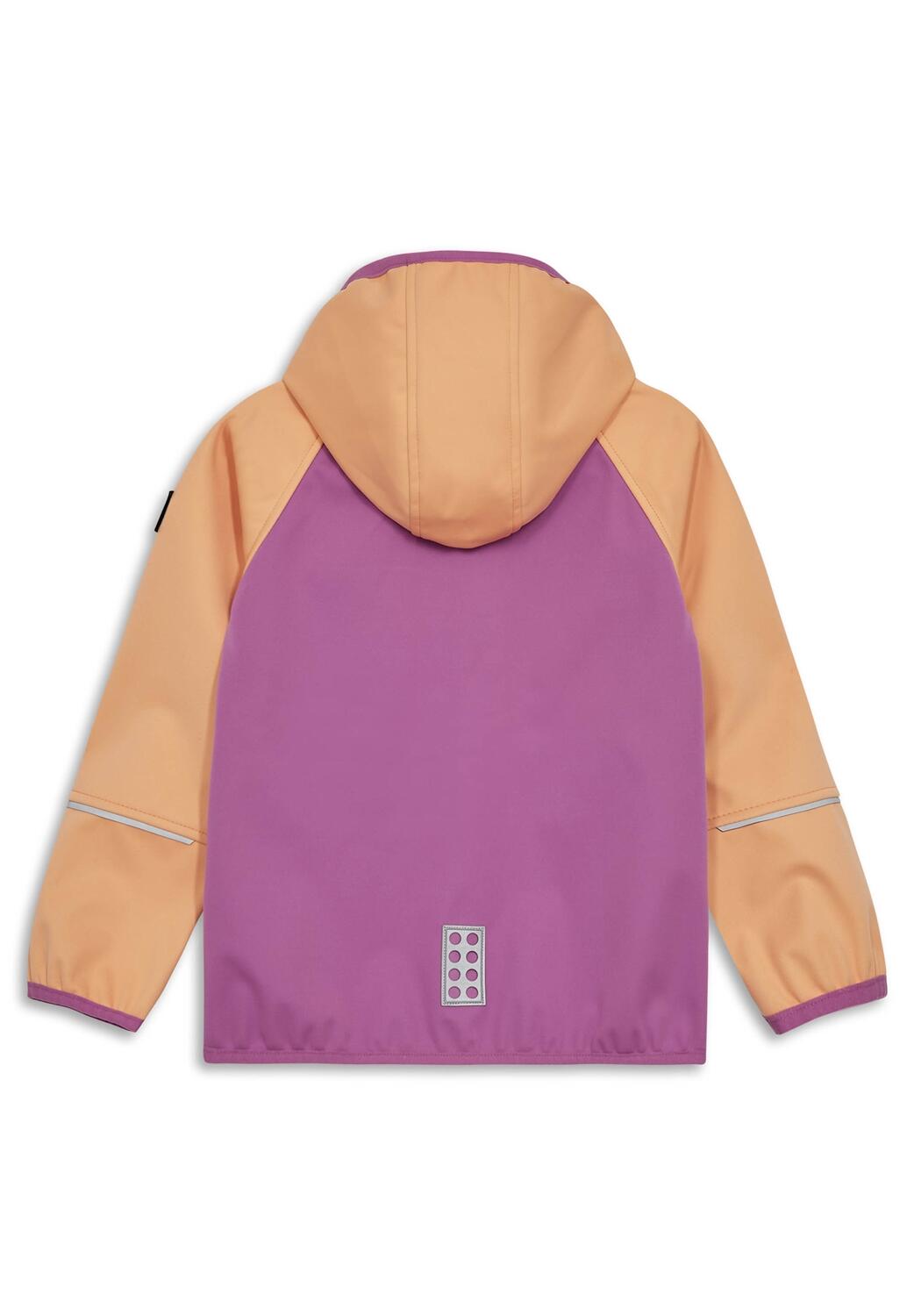 Kurtka Softshell Dziewczęca LEGO Sefrit200 Fuksjowa 2/3