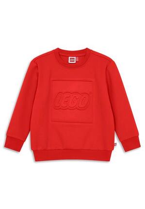 Bluza Bawełniana Dziecięca LEGO Sky100 Czerwona