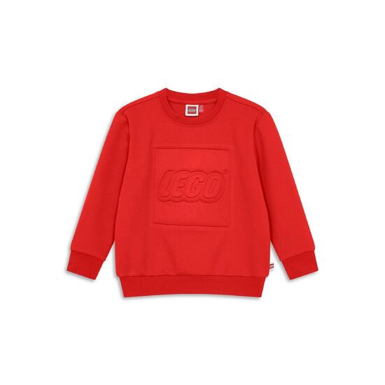 Bluza Bawełniana Dziecięca LEGO Sky100 Czerwona