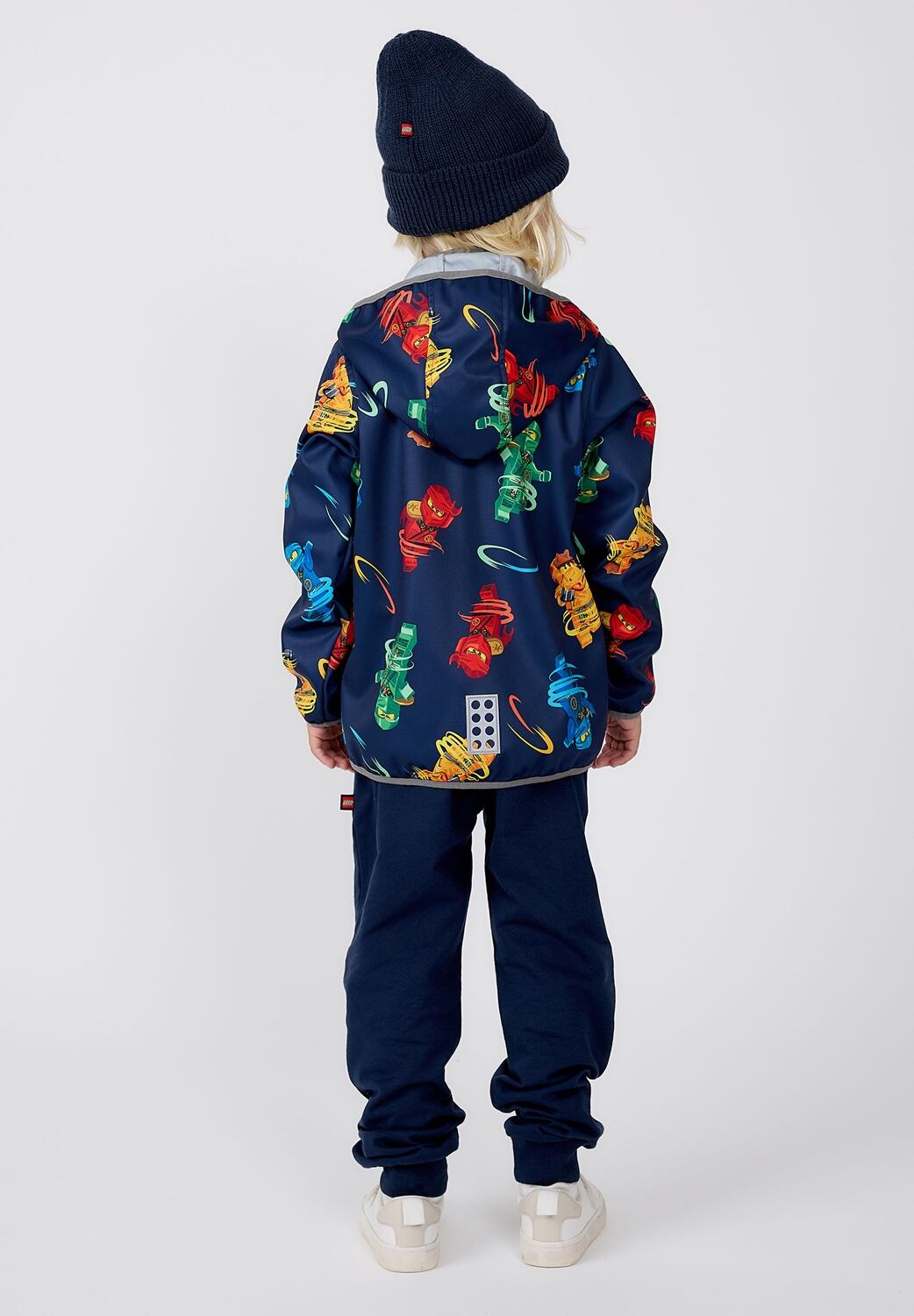 Kurtka Softshell Chłopięca LEGO Ninjago Sian200 Granatowa 2/5