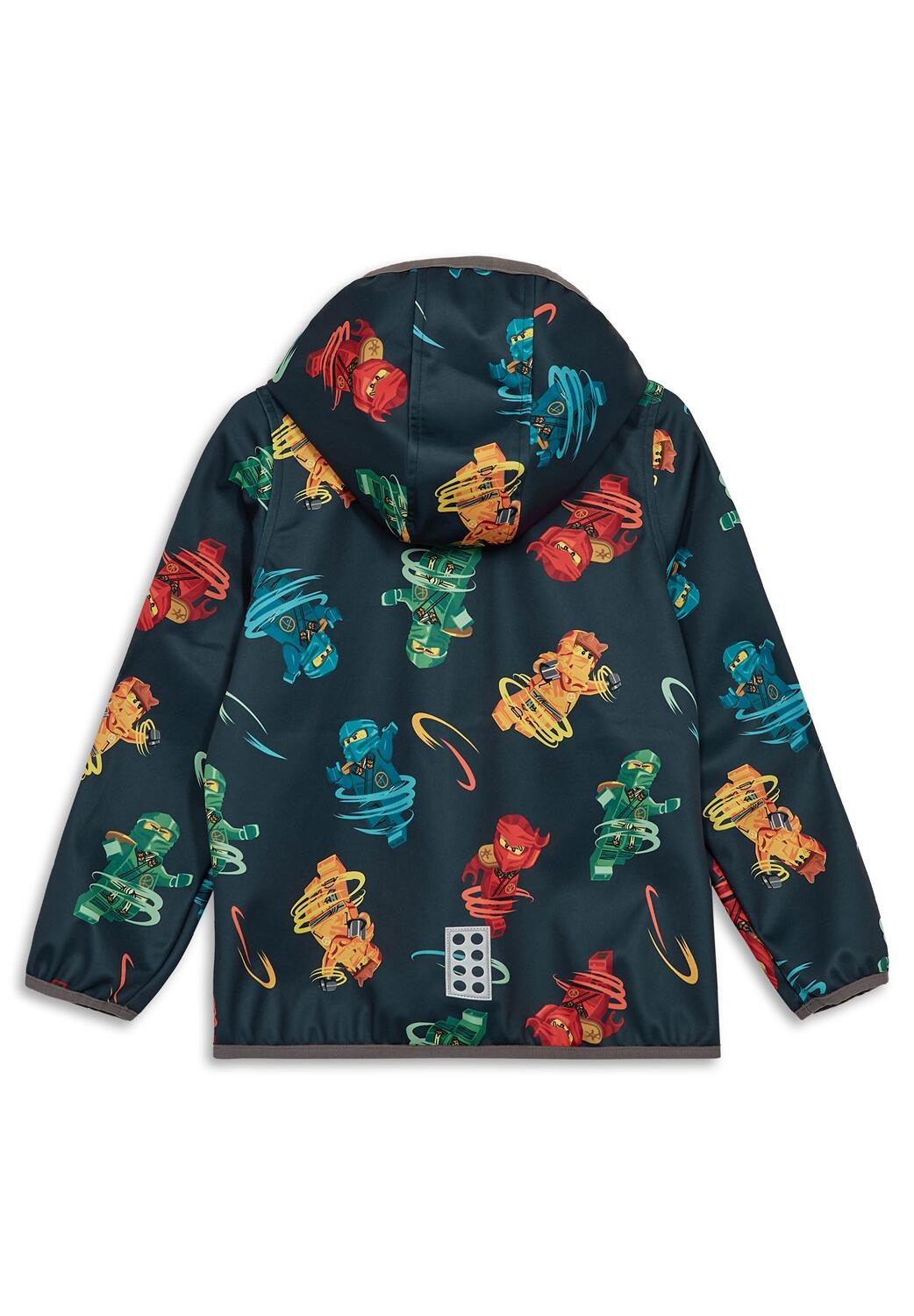 Kurtka Softshell Chłopięca LEGO Ninjago Sian200 Granatowa 3/5