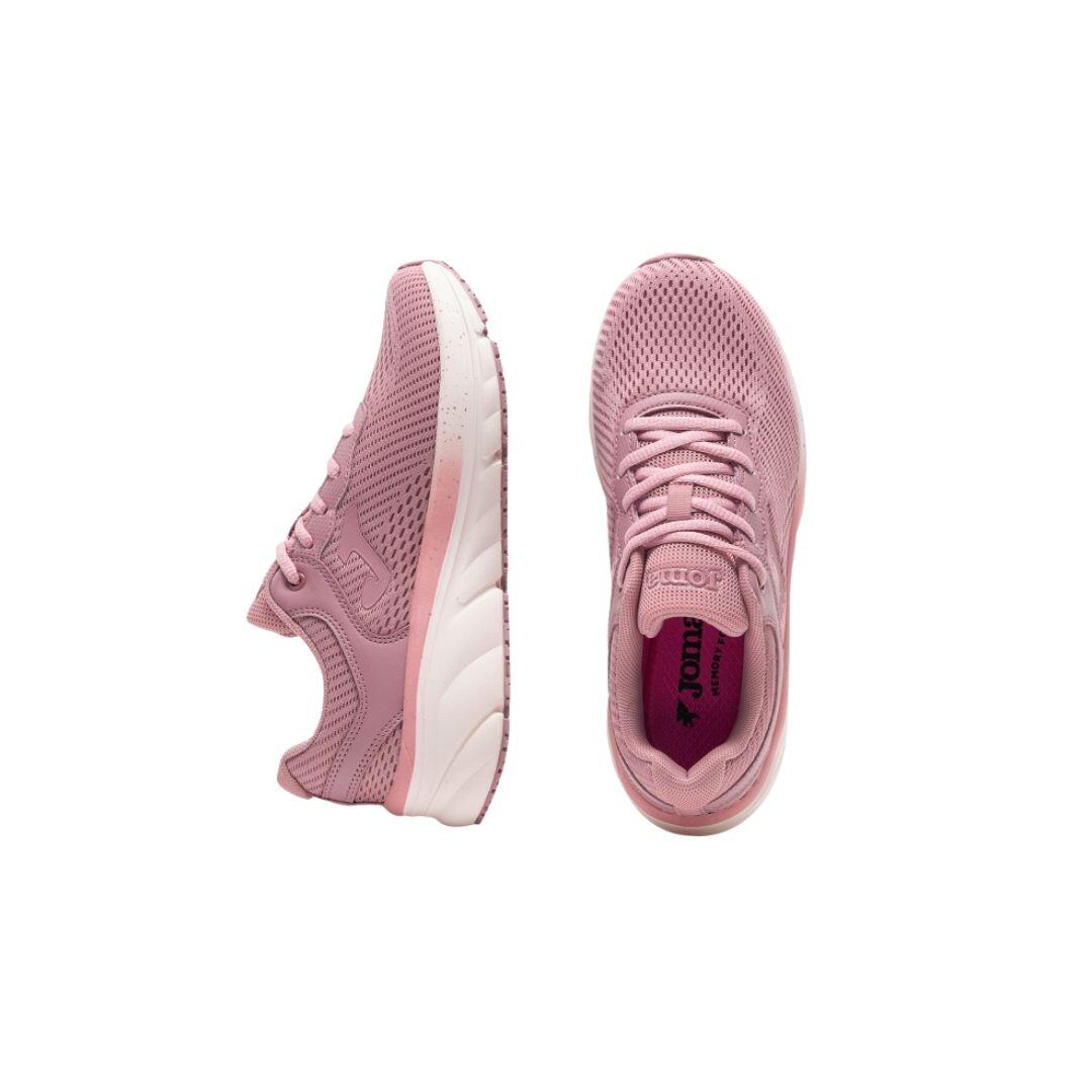 Zapatillas mujer Joma Atenea rosa cómodas para caminar y uso diario 4/5