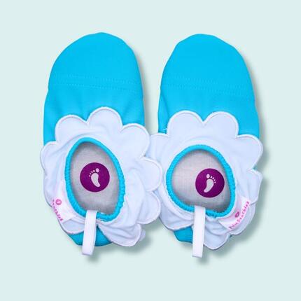Chaussons intérieur, plage, piscine, aquatique, enfant, Fleur, taille petit