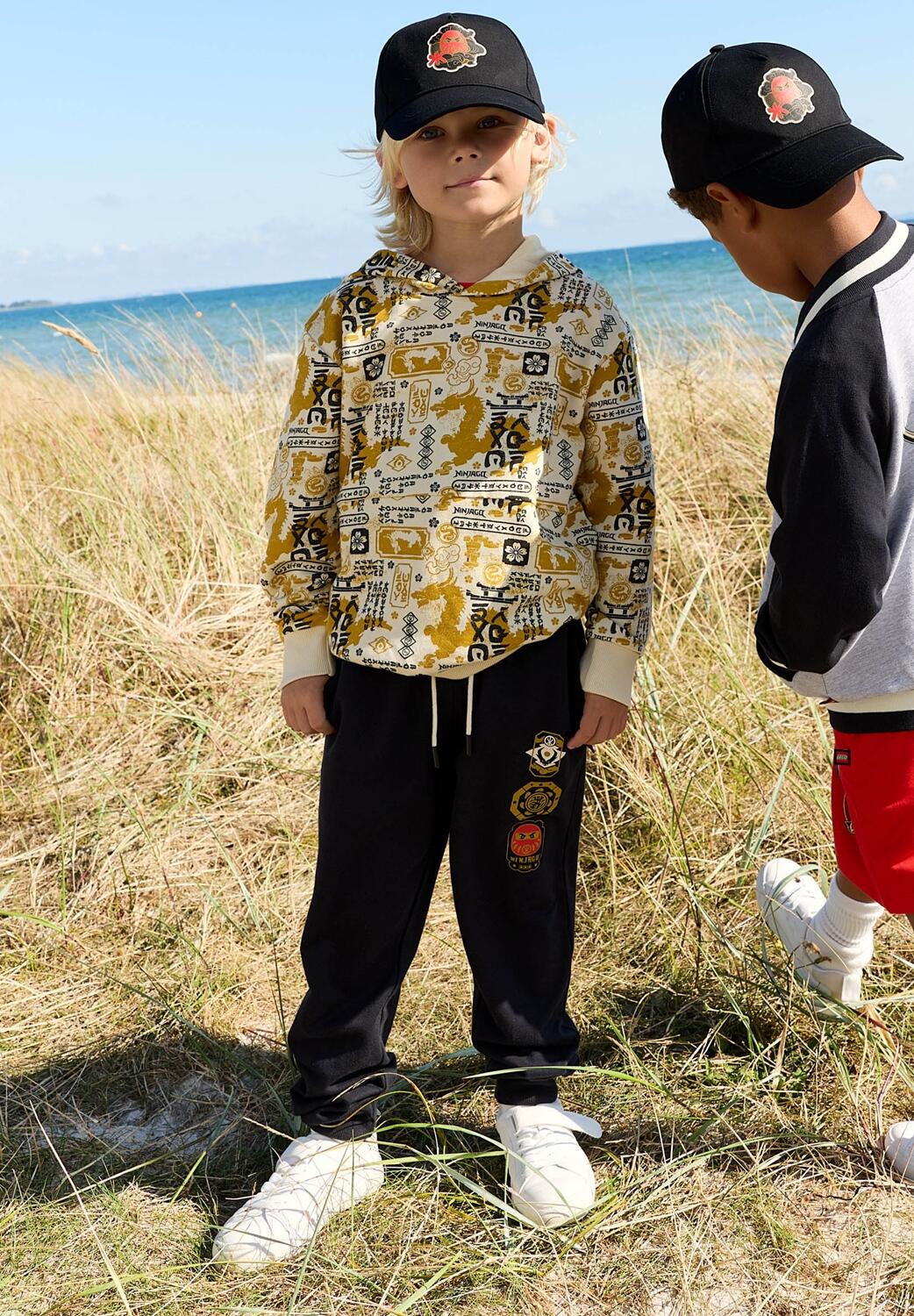Bluza Bawełniana Chłopięca LEGO Ninjago Sian204 Biała