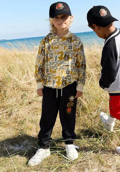 Spodnie Dresowe Dziecięce LEGO Ninjago Pino207 Czarne