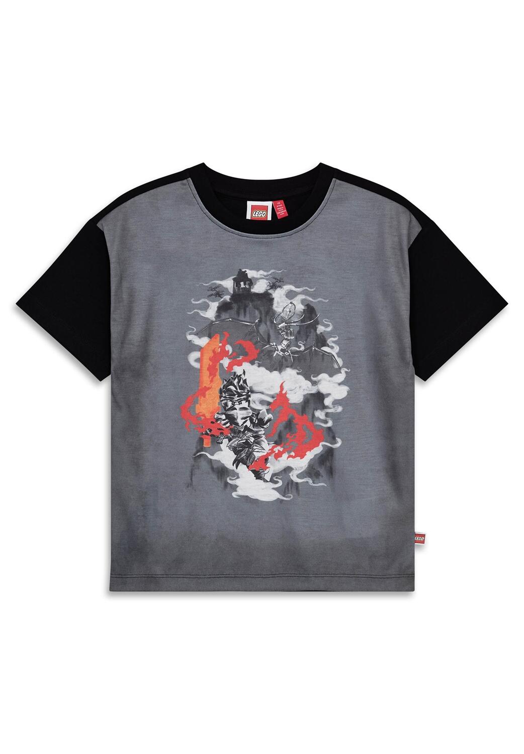 Koszulka Chłopięca LEGO Ninjago Taj203 Czarna 1/2