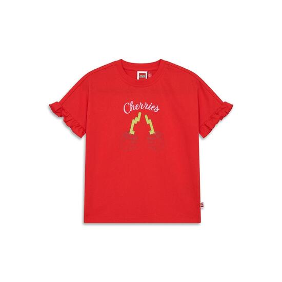 Koszulka Dziewczęca LEGO Tuna205 Czerwona