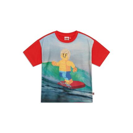 Koszulka Dziecięca LEGO Taj215 Czerwona