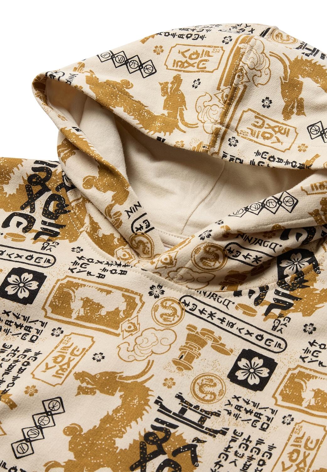 Bluza Bawełniana Chłopięca LEGO Ninjago Sian204 Biała 4/4