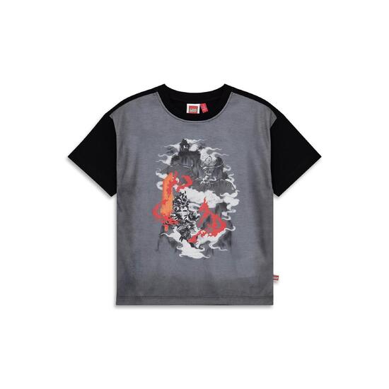 Koszulka Chłopięca LEGO Ninjago Taj203 Czarna