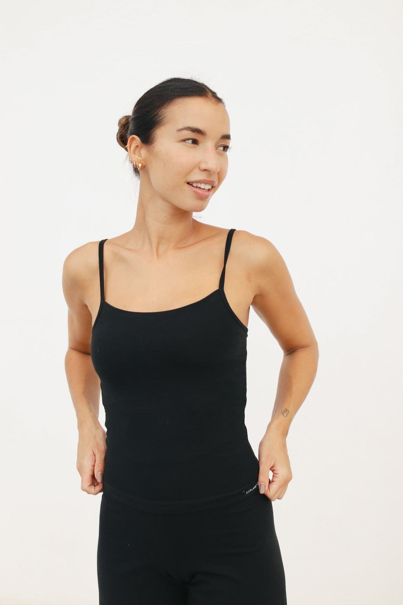 Top Esencial algodón - Negro 2/5