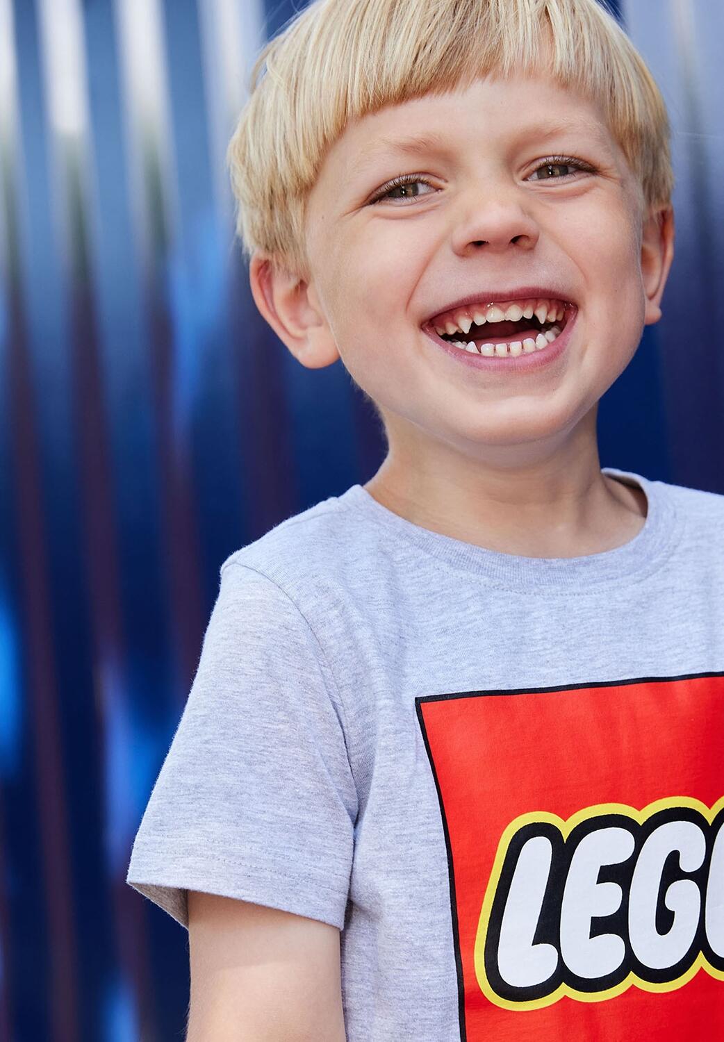 Koszulka Dziecięca LEGO Tano631 Szara 1/3