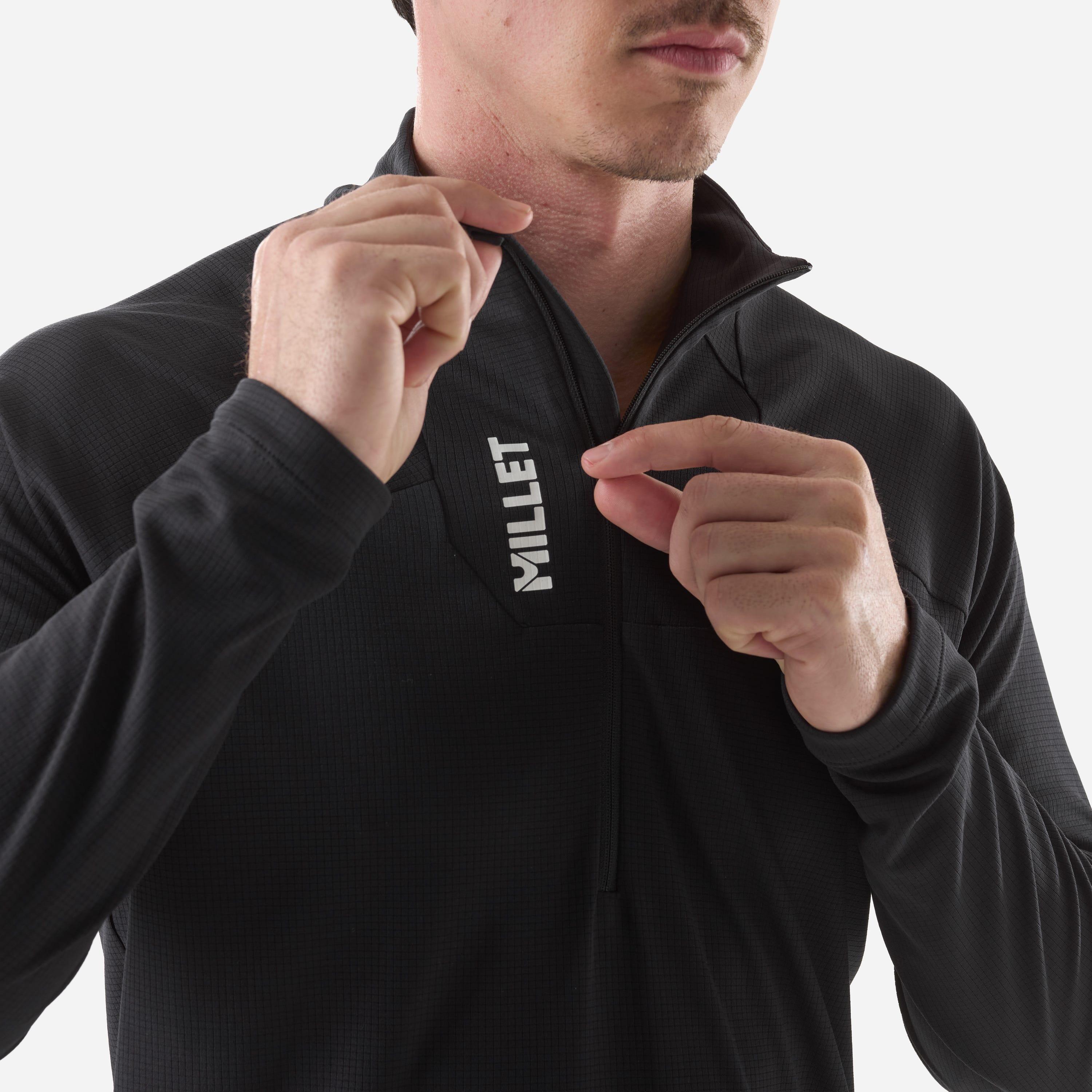 Camiseta Montañismo Hombres  KAMET ZIP 5/5