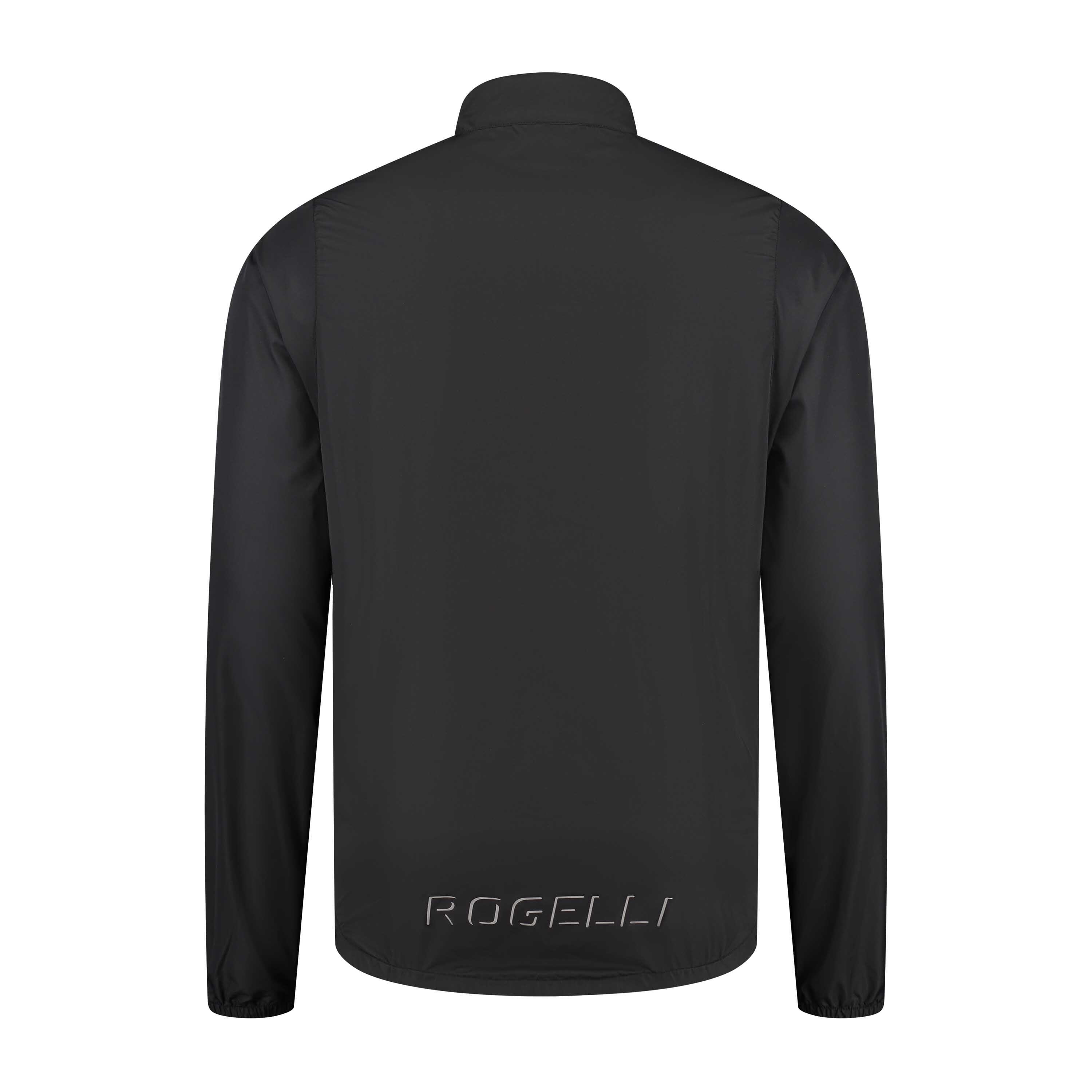 Veste Vélo Homme Coupe-Vent à Manches Longues Core Noir 3/7