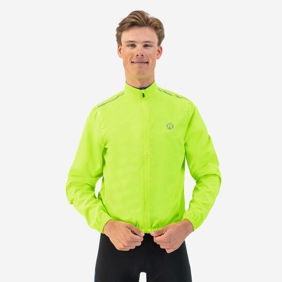Veste Vélo Homme Coupe-Vent à Manches Longues Core