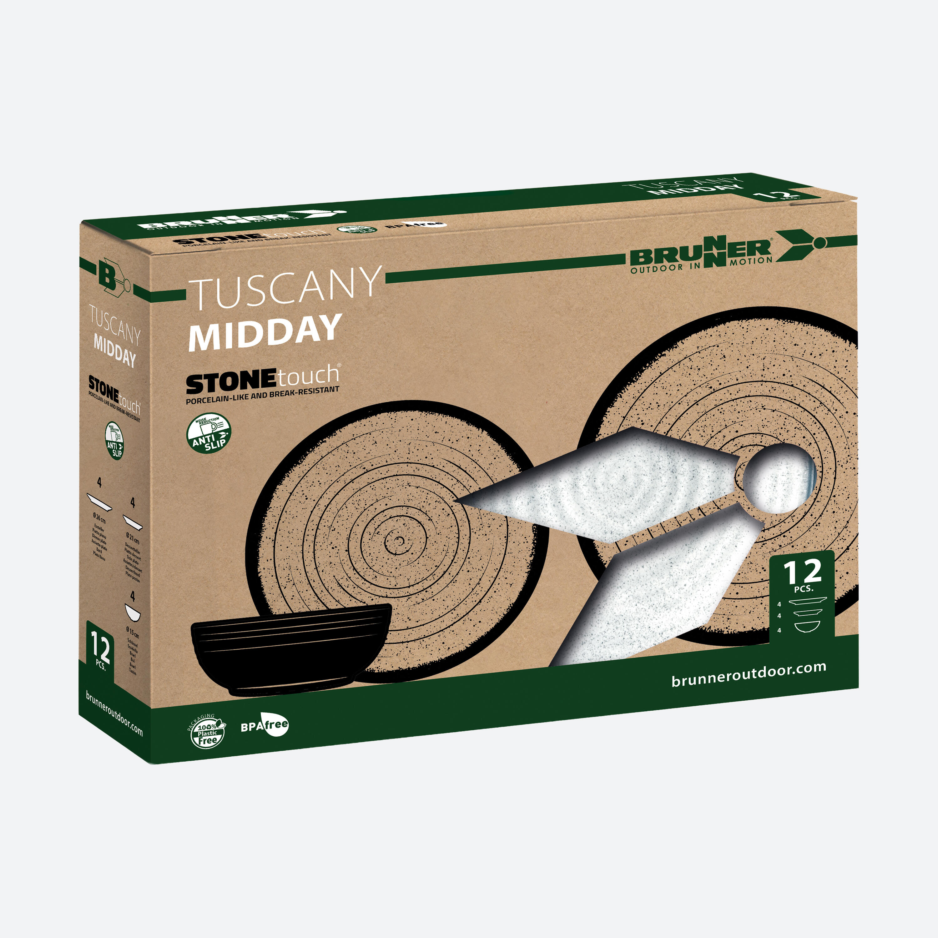 Brunner Midday Set Tuscany (12pcs) 6/7