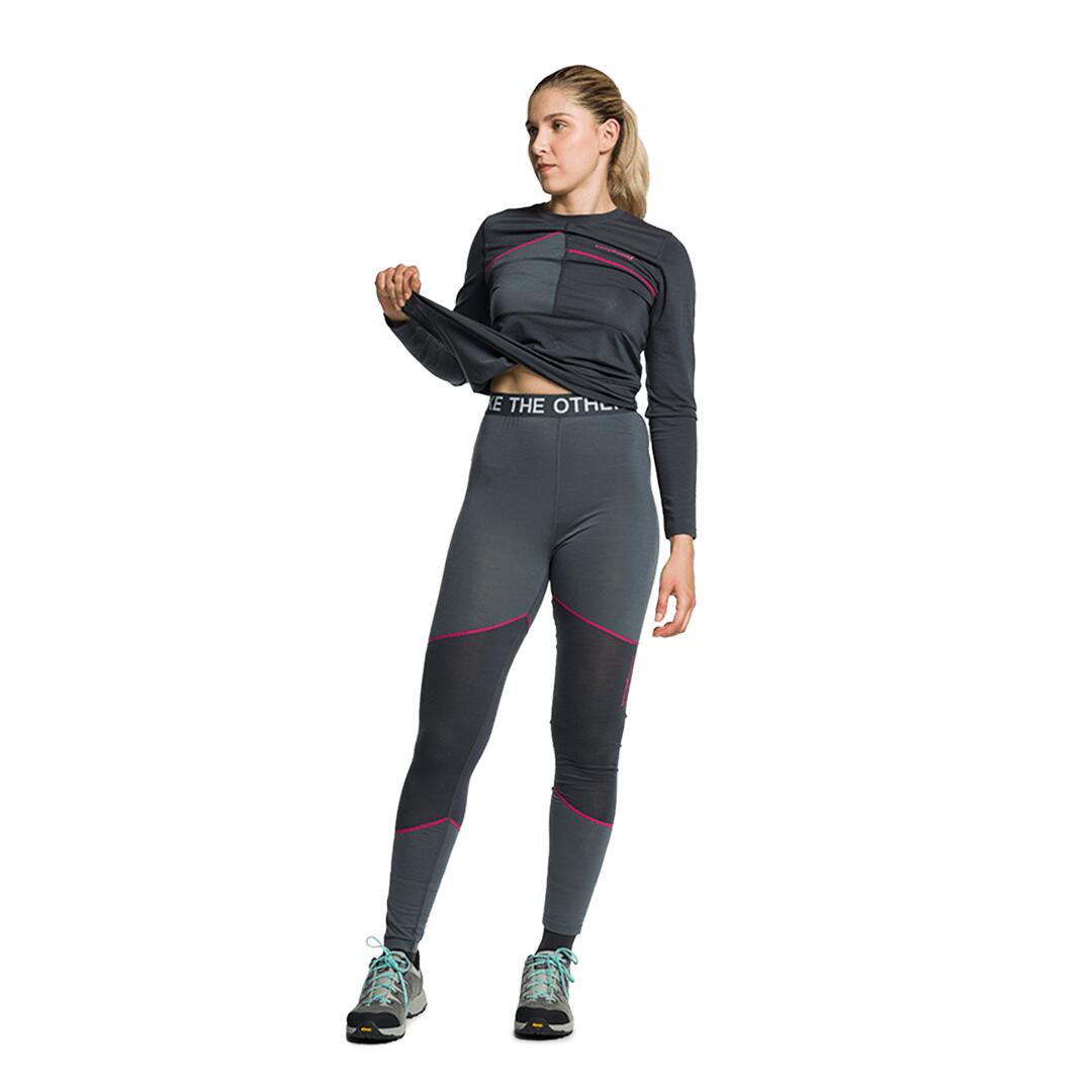 Leggings para Mujer Trangoworld Escarra Gris/Gris 4/4