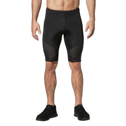 Stabilyx Short pantalon de compression pour Homme Soutien du tronc Noir L