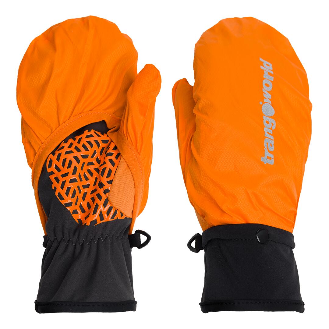 Guantes Trangoworld Tetuam Gris/Naranja de caña media 3/3