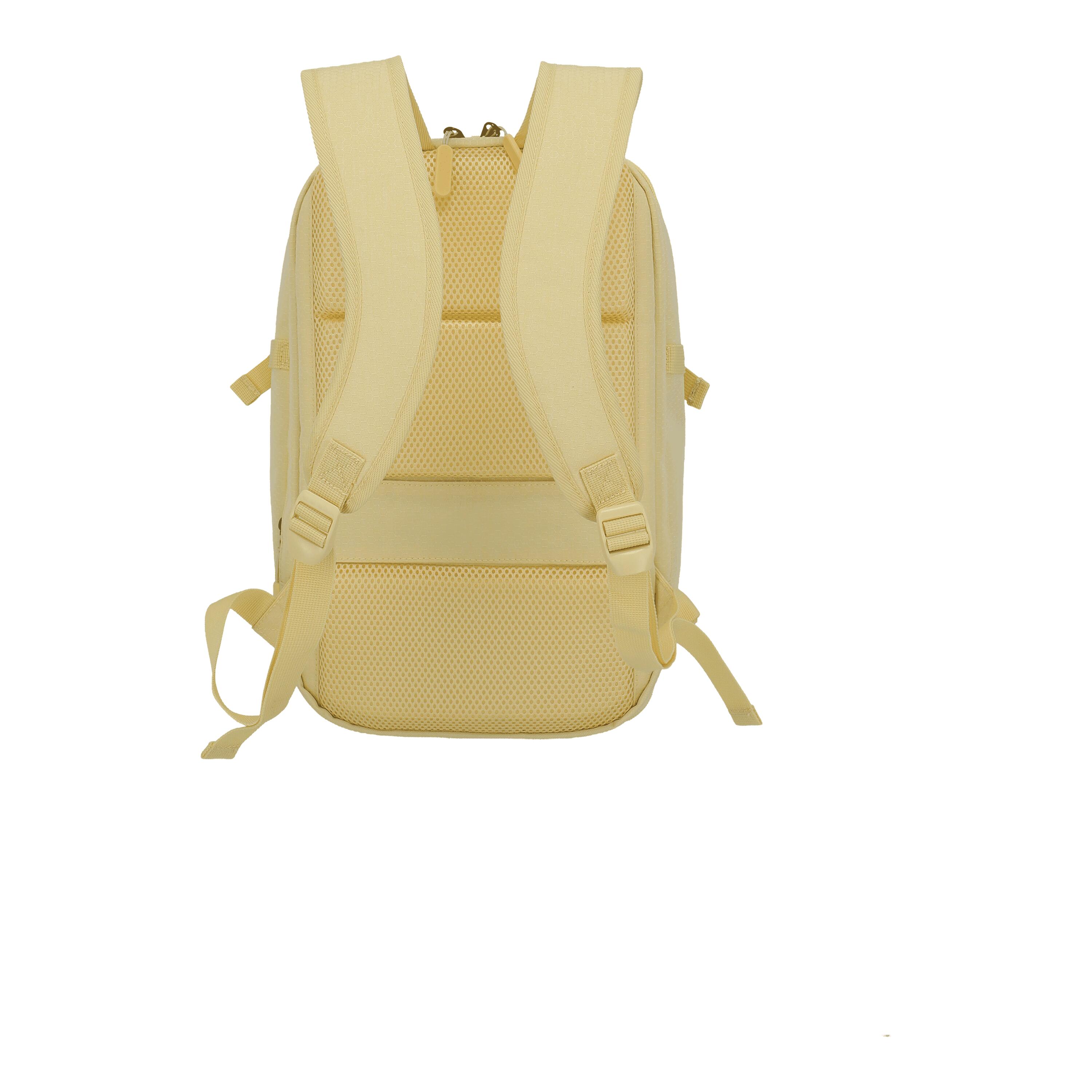 KICK OFF Backpack L exp. Cabin Size, Yellow 2/5