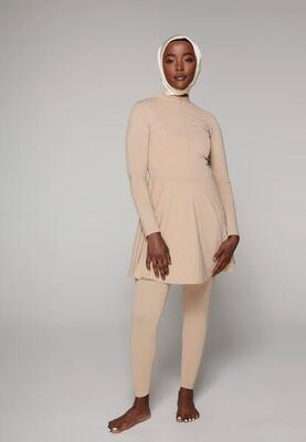 Dames zwemkleding zwempak met legging