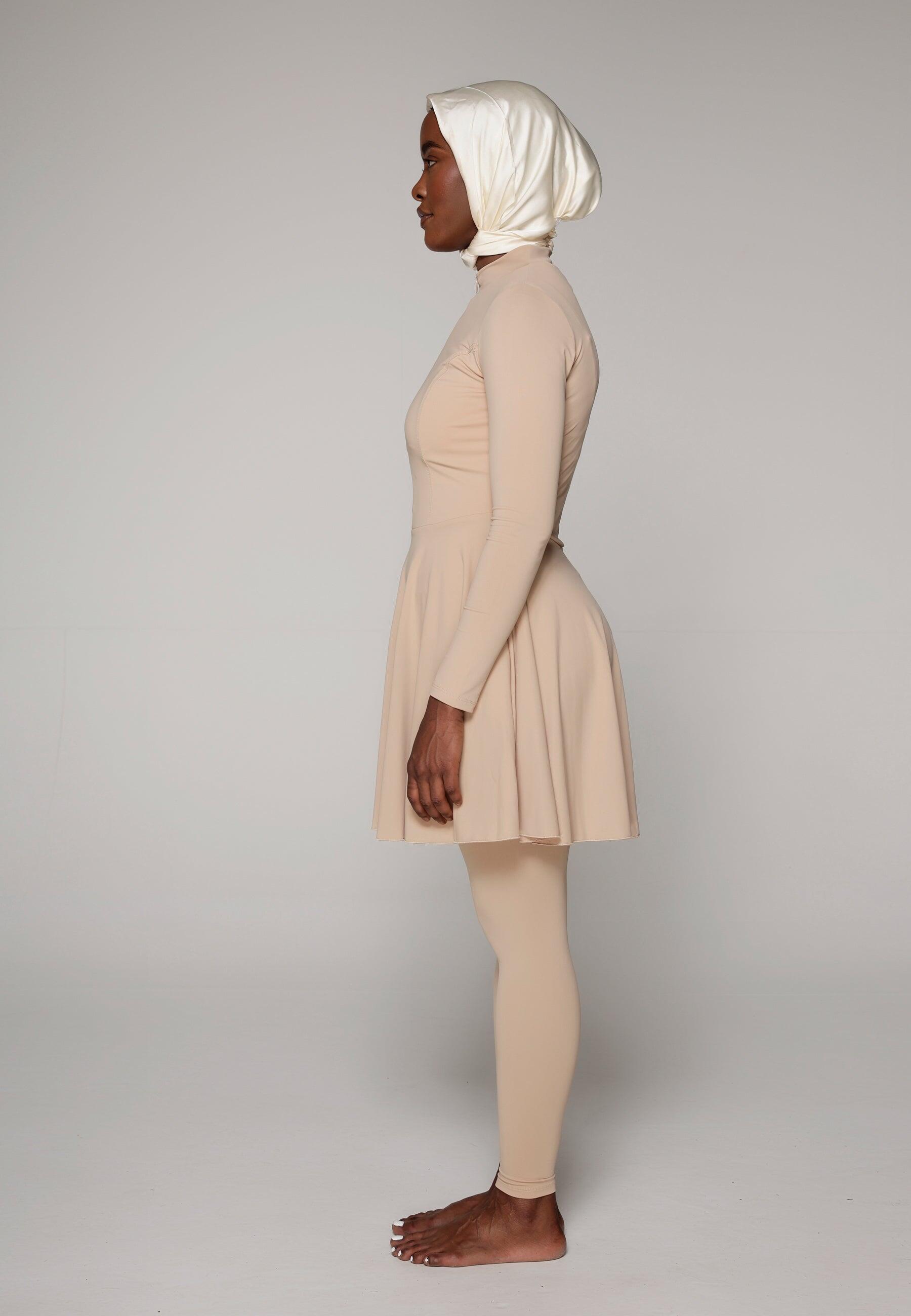 Dames Zwemkleding Zwempak met Legging 2/4