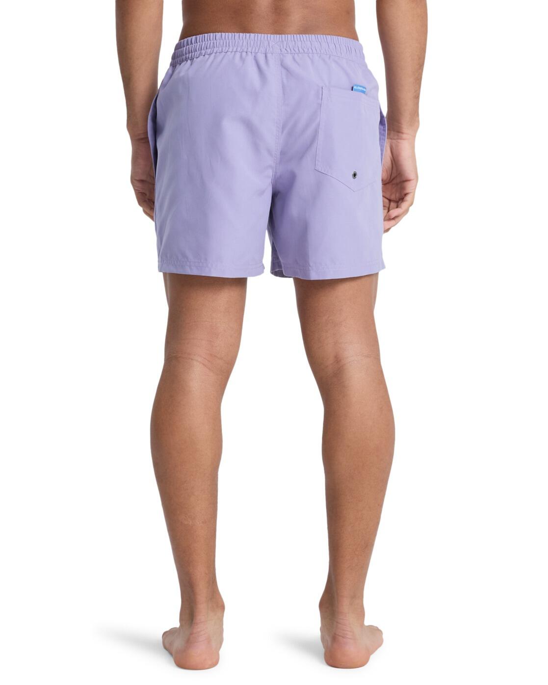 Short de natación EVERYDAY SOLID VOLLEY 15" Morado Hombre 3/5