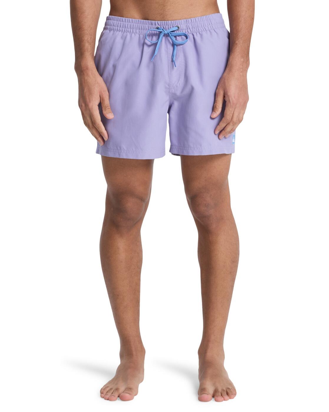 Short de natación EVERYDAY SOLID VOLLEY 15" Morado Hombre 2/5