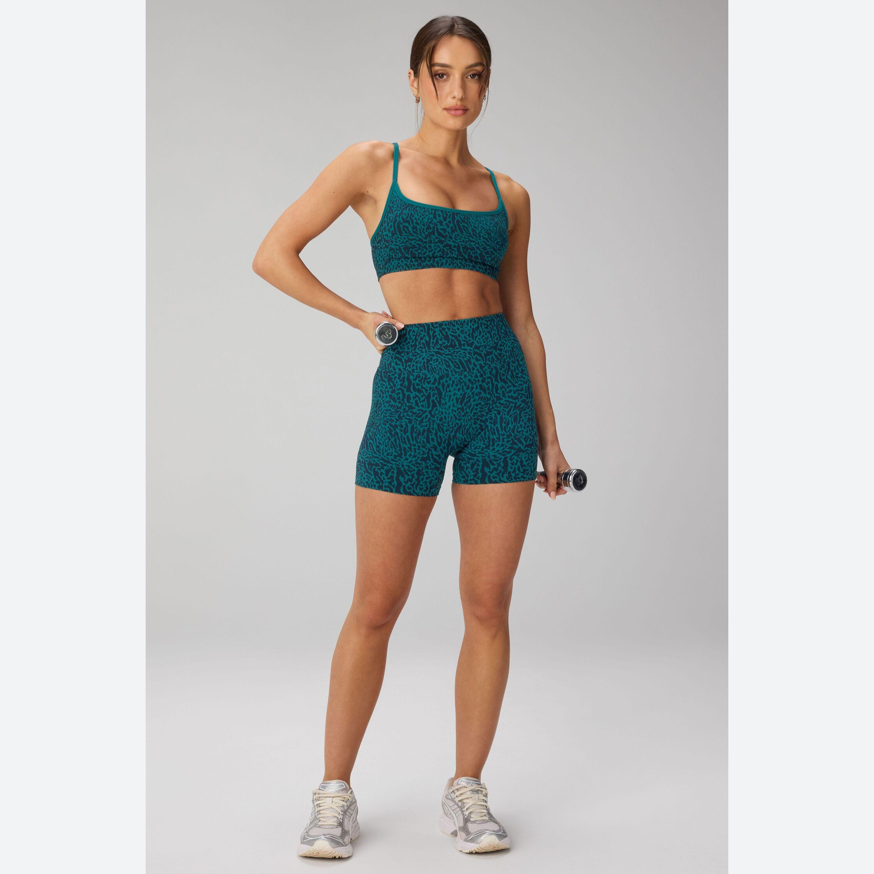 Shorts Pour Femmes Seamless Scrunch Short 4" En Matière Extensible 4/5