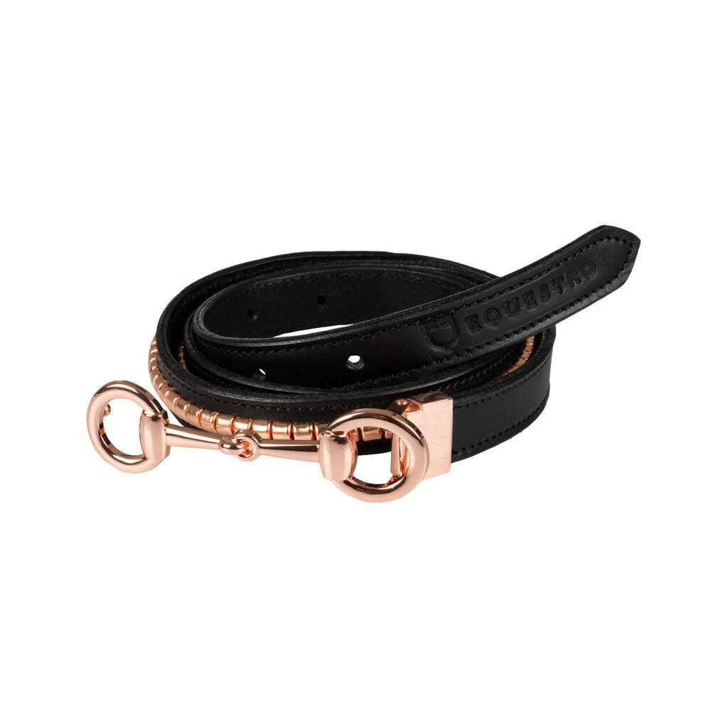 Women's belt with clincher and bit buckle