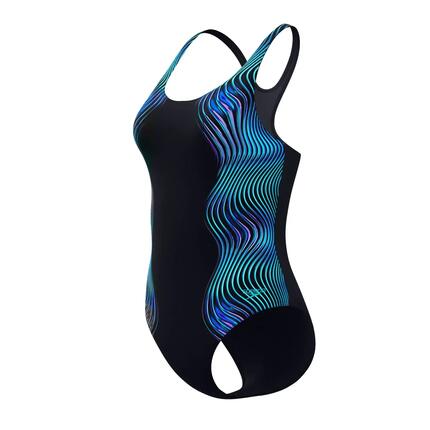 Maillot de bain Speedo Sprint Medalist noir/turquoise
