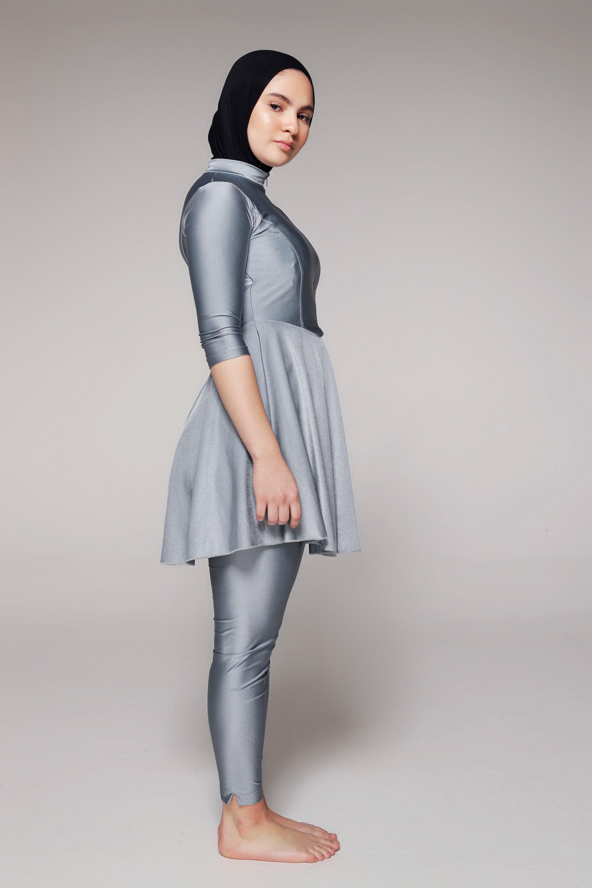 Dames Zwemkleding Zwempak met Legging 2/3