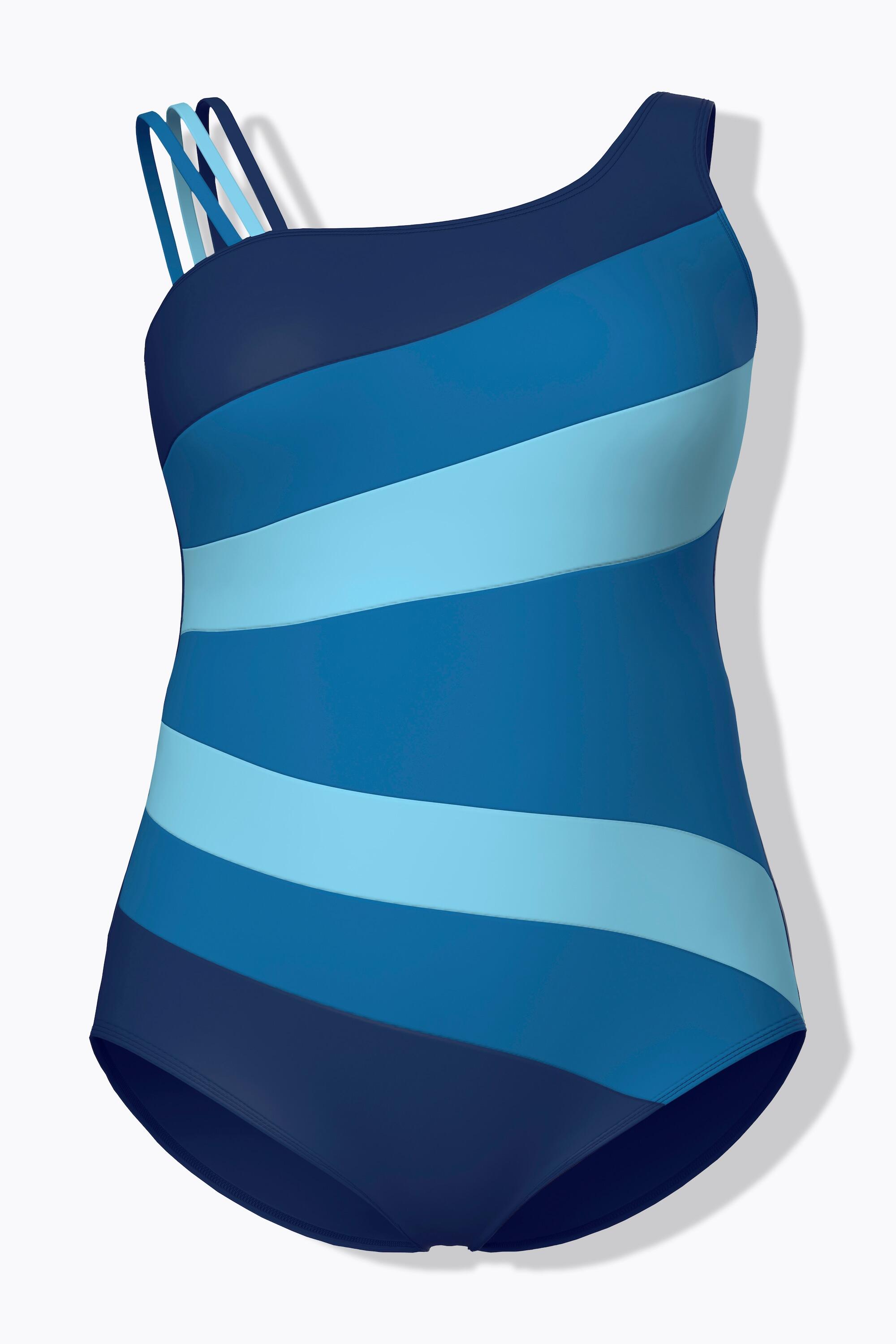 Femme Maillot de bain «&nbsp;colour block&nbsp;» matière recyclée 6/7
