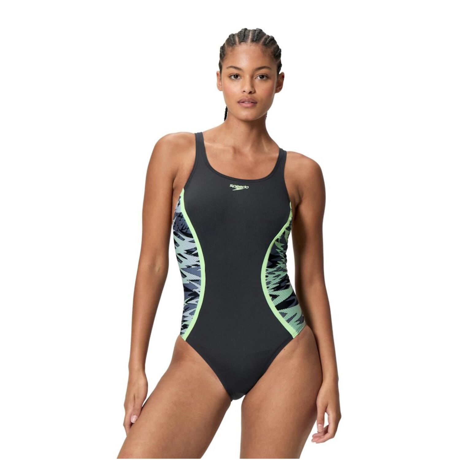 Fato de banho feminino de 1 peça Speedo Hyperboom Splice Muscleb 2/5