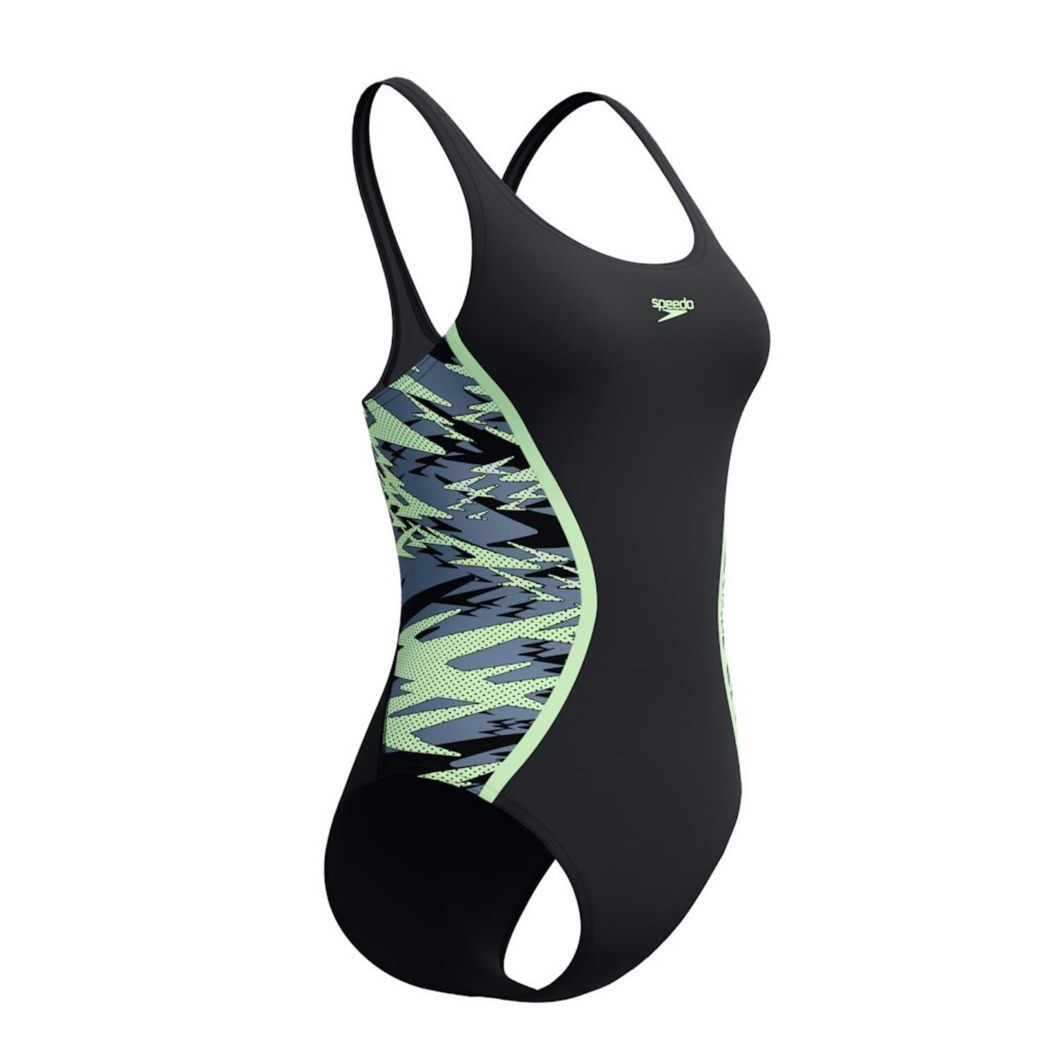 Fato de banho feminino de 1 peça Speedo Hyperboom Splice Muscleb 4/5
