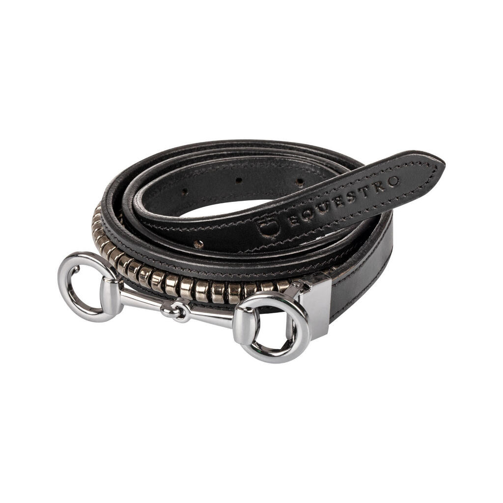 Women's belt with clincher and bit buckle