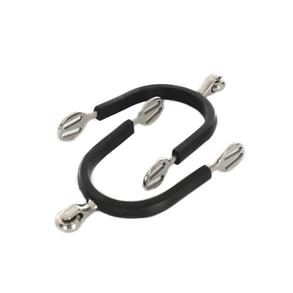 Metalab spurs with 30 mm rotating ball