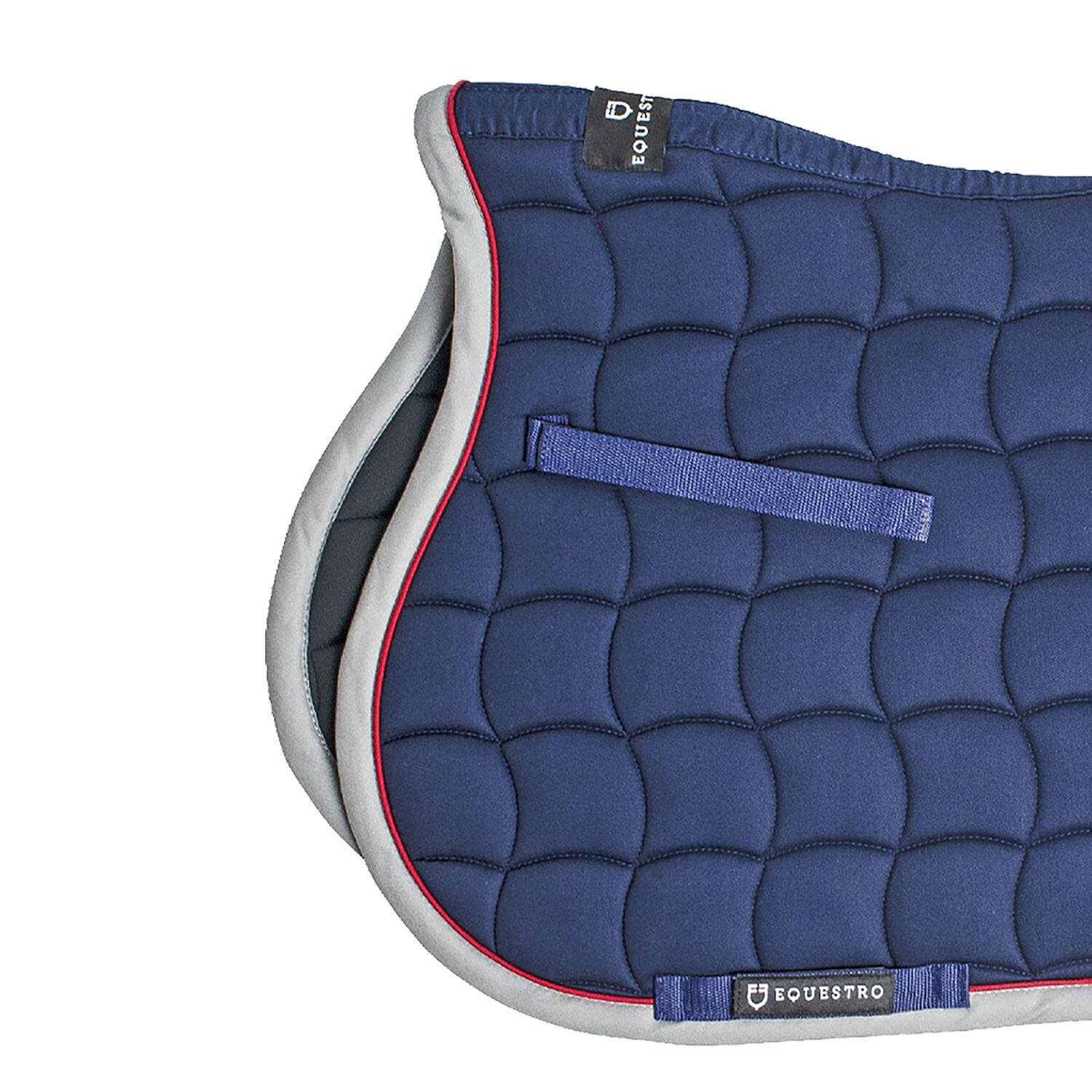 Tapis de selle de saut avec passepoil contrasté 2/2