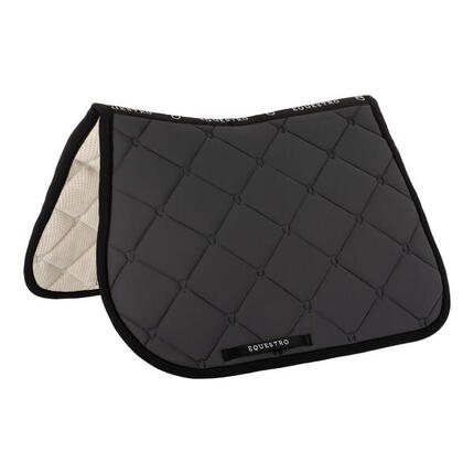 Tapis de selle de saut multilogo en tissu technique