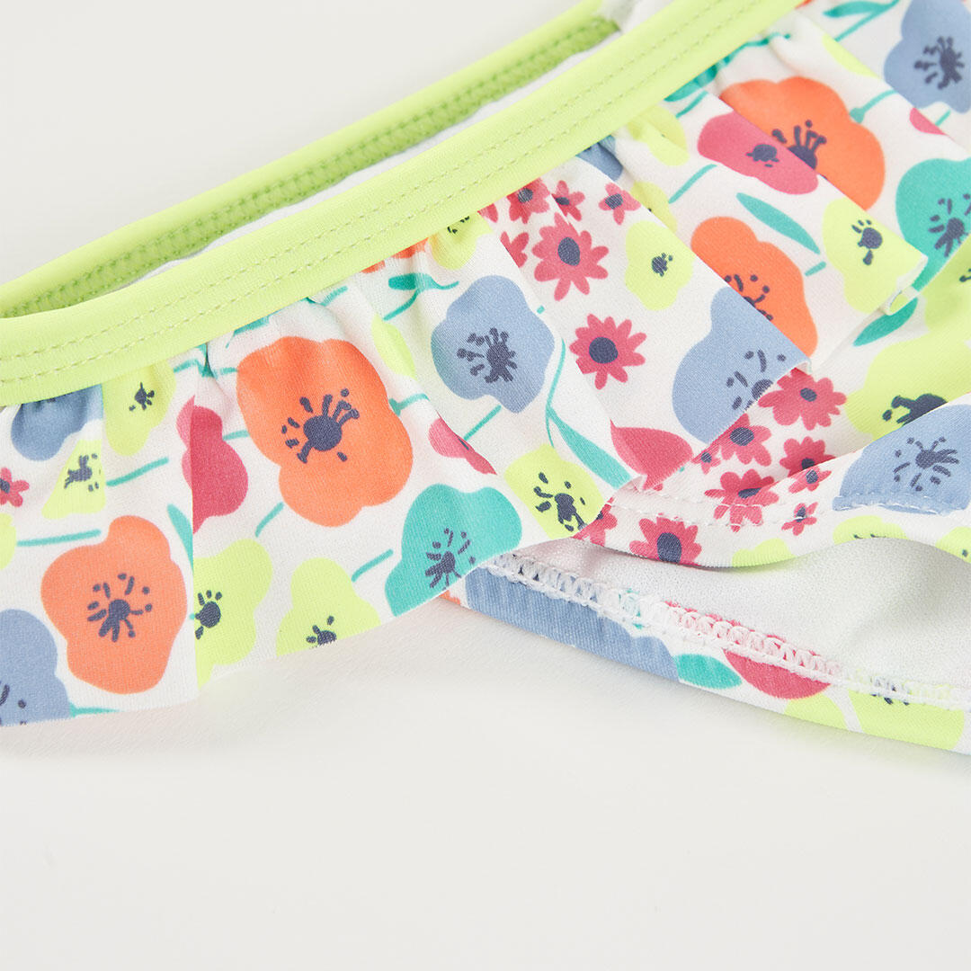 Bañadores de verano de gimnasia bebé niña boboli multicolor 3/4