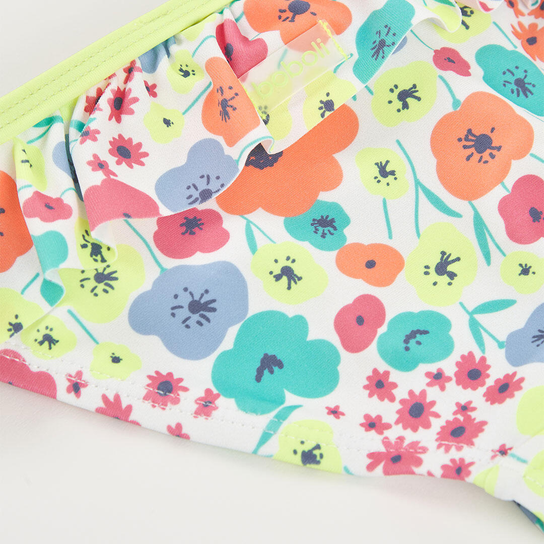 Bañadores de verano de gimnasia bebé niña boboli multicolor 4/4