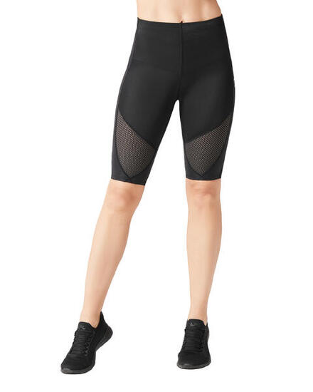 Stabilyx Short pantalon de compression pour femme Soutien du tronc Noir L
