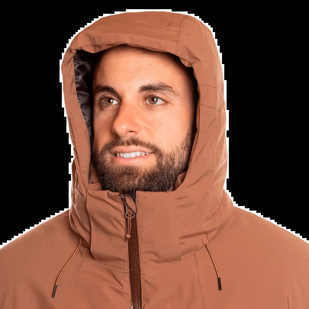 Chaqueta acolchada para Hombre Trangoworld Quercus termic vd Marrón/Marrón 5/7