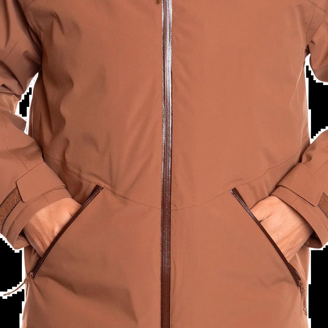 Chaqueta acolchada para Hombre Trangoworld Quercus termic vd Marrón/Marrón 6/7