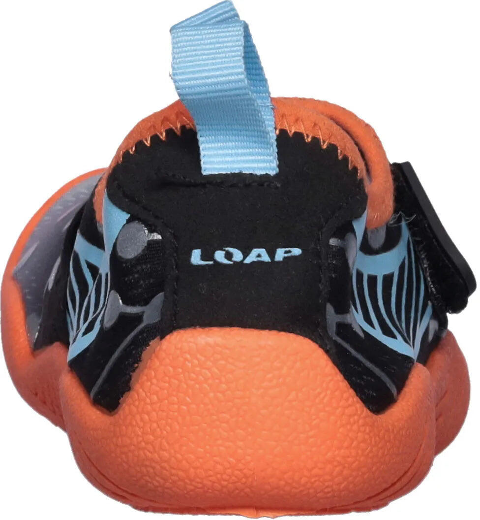 Chaussures d'eau enfant Loap Janson noir-orange 4/6