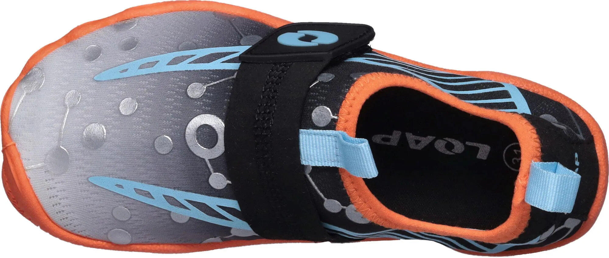 Chaussures d'eau enfant Loap Janson noir-orange 6/6
