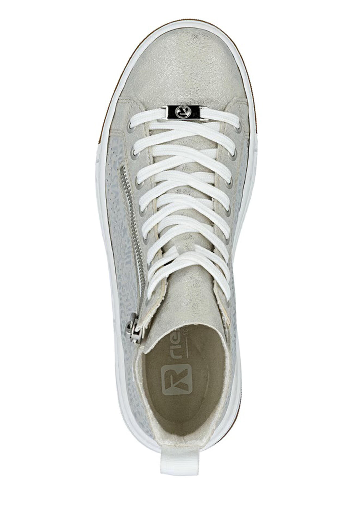 Rieker Damen Sneaker High Komfort N3945-40 Grey 3/4