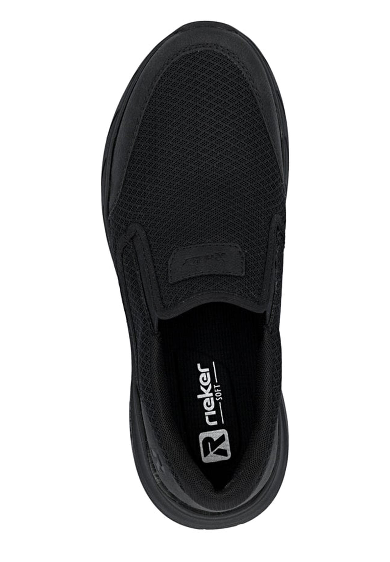 Rieker Herren Slipper Slipper Freizeit bequem Memory-Foam 06152-00 Black 5/5